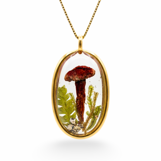 Portal Mushroom Pendant