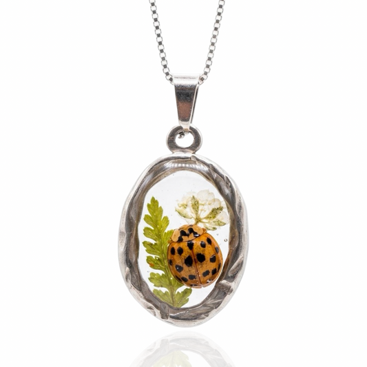 Lady Bug Necklace
