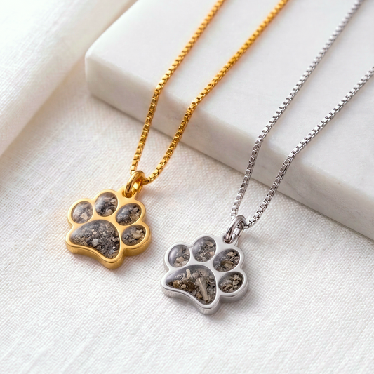 Paw Print Keepsake Necklace
