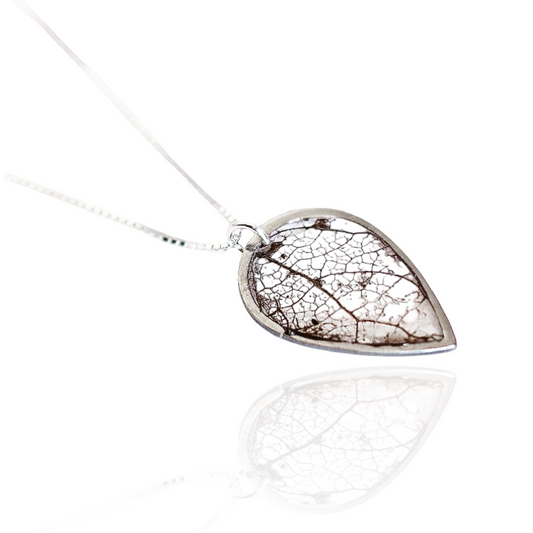 Skeleton Leaf Necklace