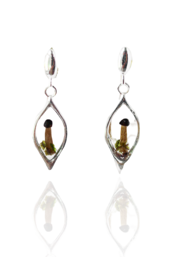 Mushroom Portal Earrings