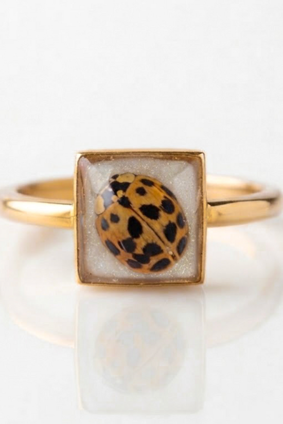 LadyBug Ring