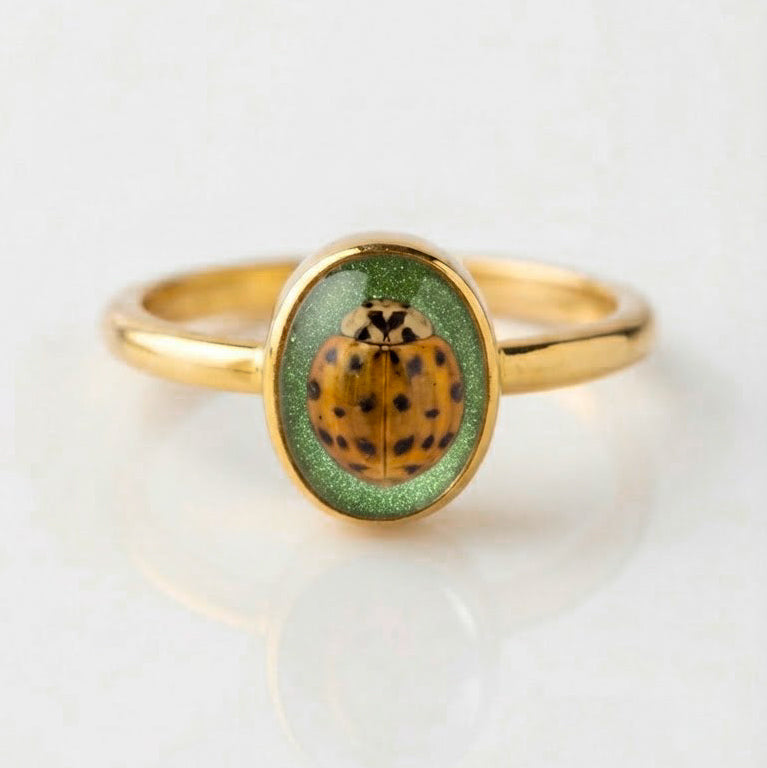 LadyBug Ring