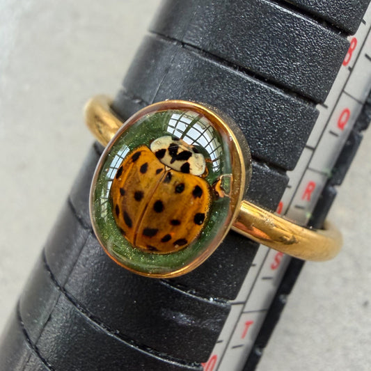 LadyBug Ring