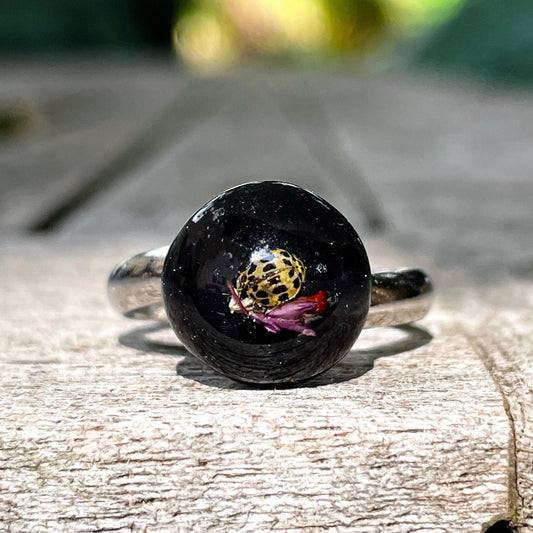 Lady bug Ring