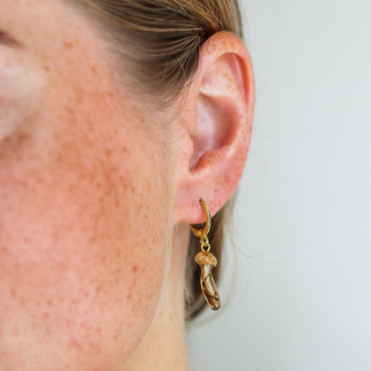 Mushroom Earrings