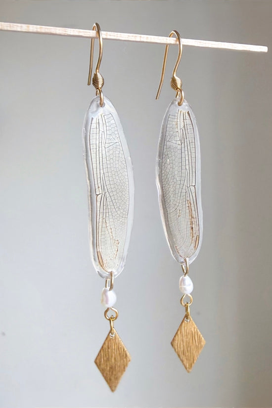 Celestial Dragonfly Earrings