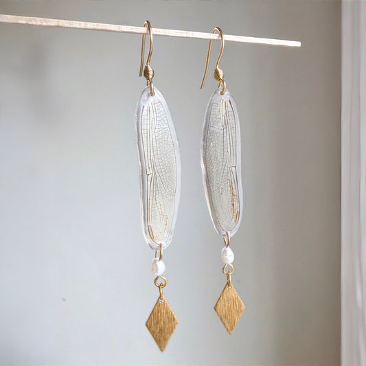 Celestial Dragonfly Earrings