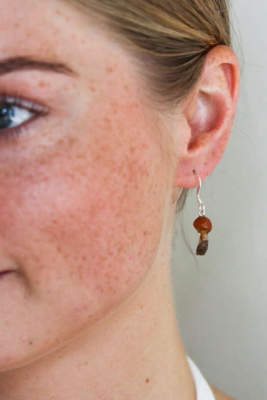 Mushroom Earrings