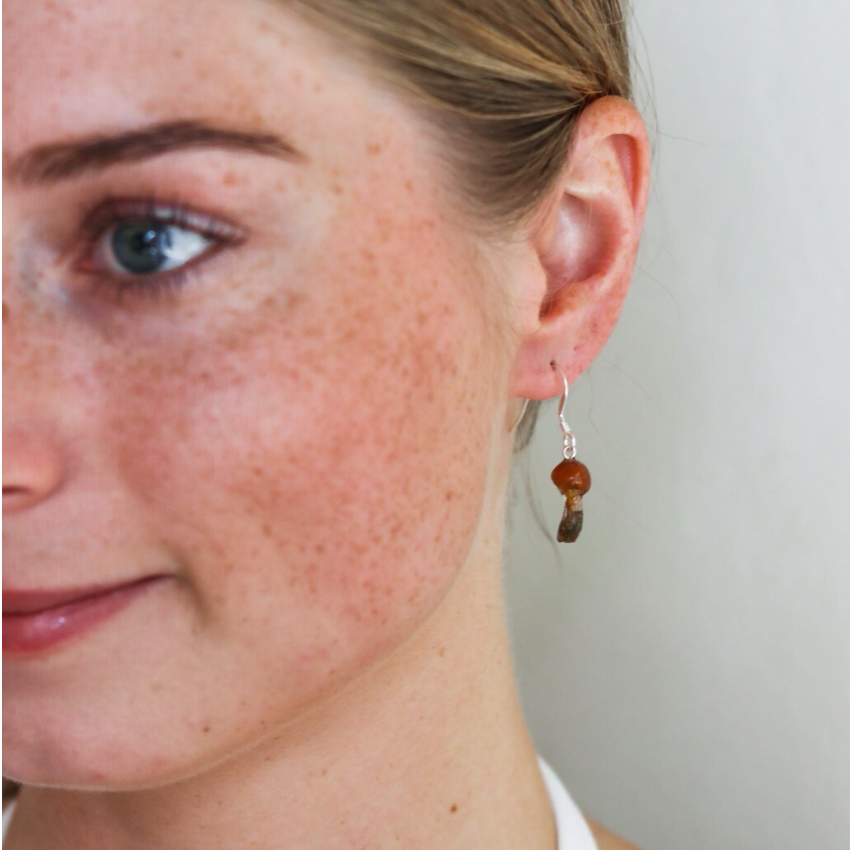 Mushroom Earrings