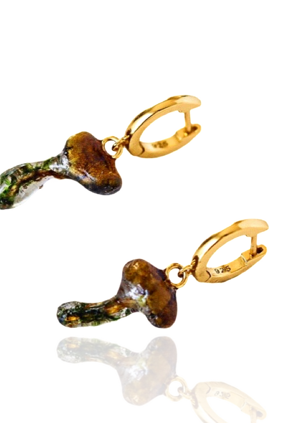 Mushroom Earrings