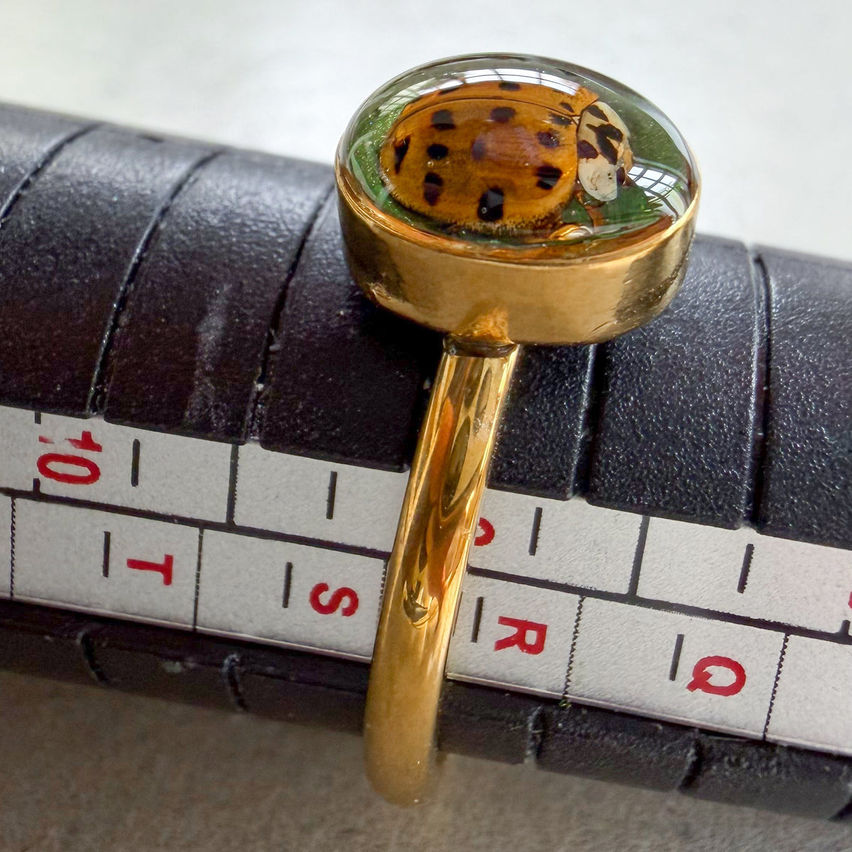 LadyBug Ring
