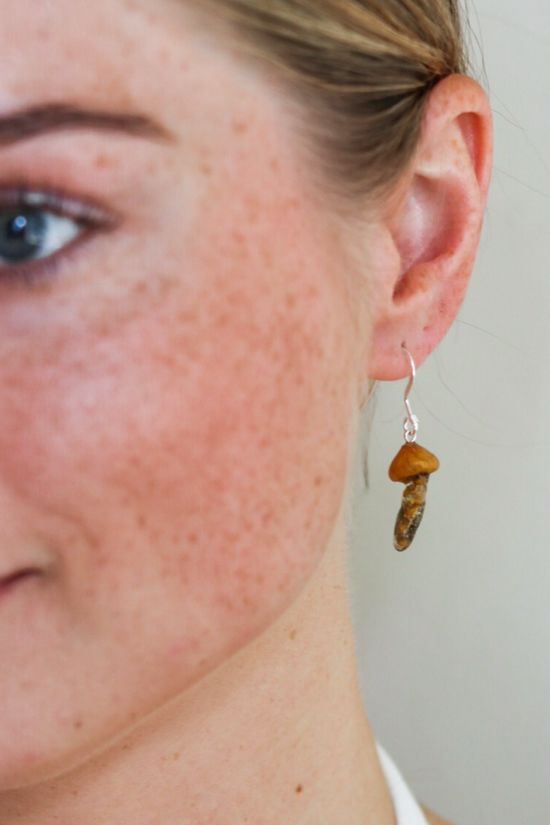 Mushroom Earrings