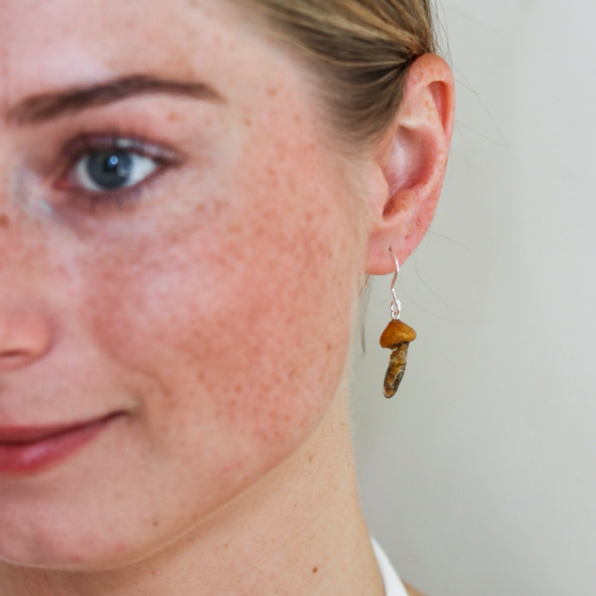 Mushroom Earrings