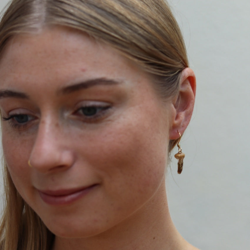 Mushroom Earrings