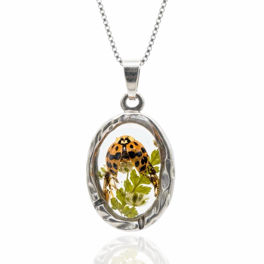 Lady Bug Necklace