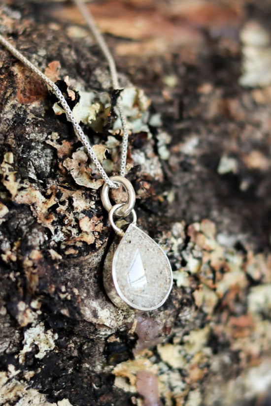 Teardrop Keepsake Necklace