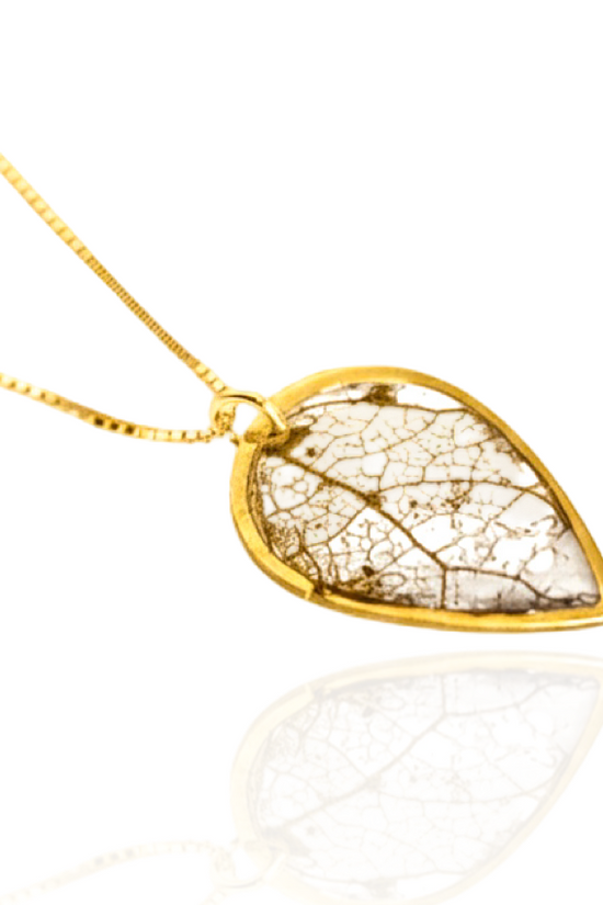 Skeleton Leaf Necklace