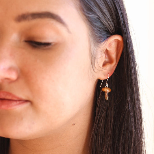 Mushroom Earrings