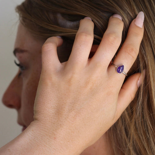 PRE-ORDER FOR JANUARY | Teardrop Keepsake Ring