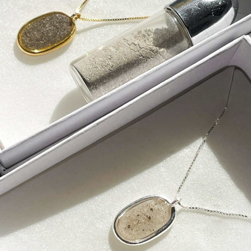 Oval Keepsake Necklace
