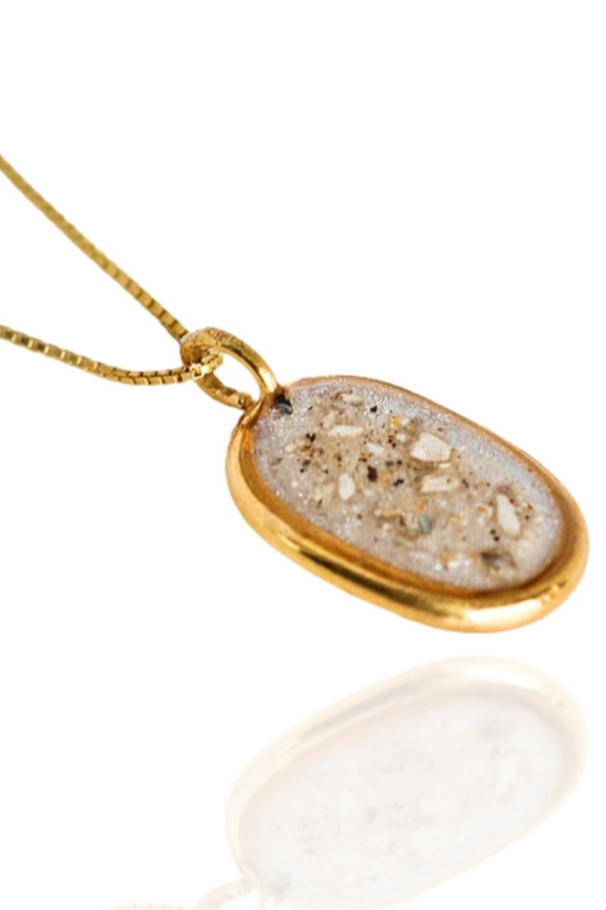 Oval Keepsake Necklace