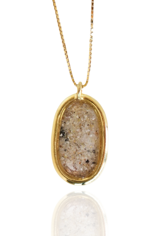 Oval Keepsake Necklace