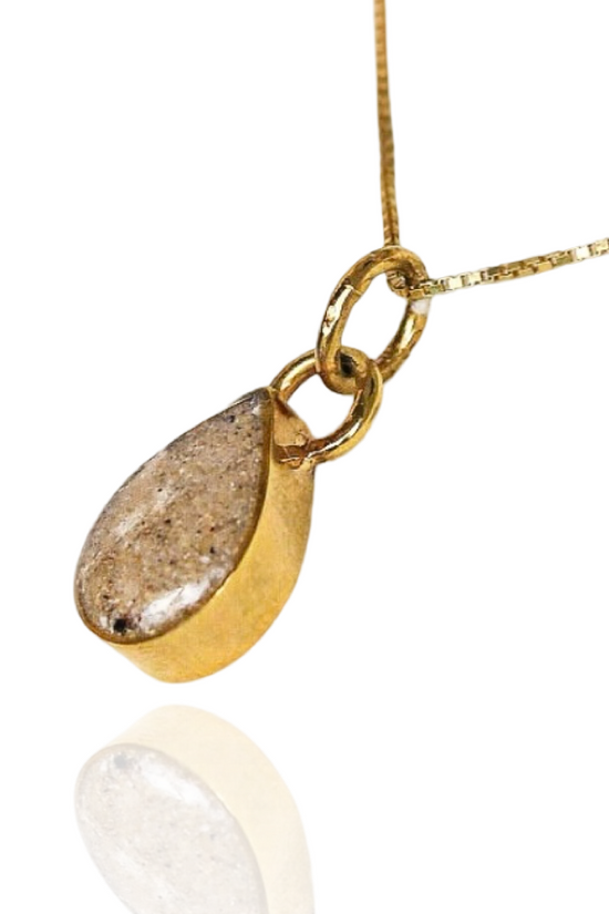 Teardrop Keepsake Necklace