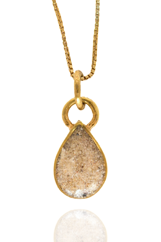 Teardrop Keepsake Necklace