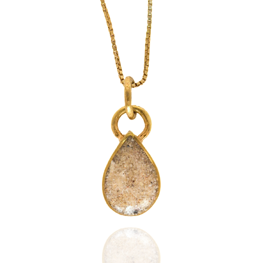 Teardrop Keepsake Necklace