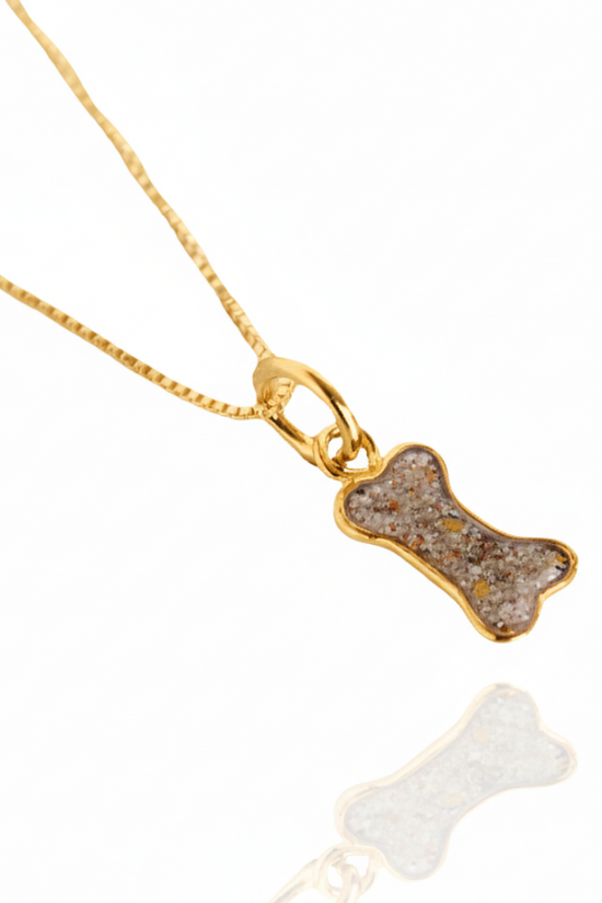 Dog Bone Keepsake Necklace