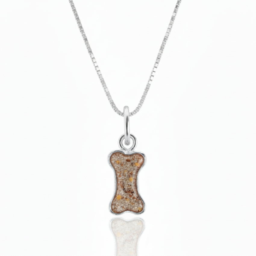 Dog Bone Keepsake Necklace