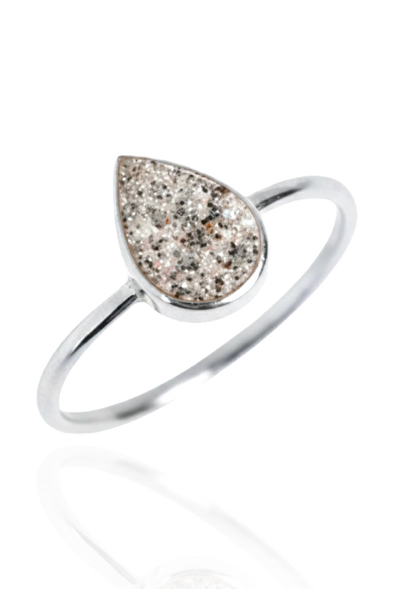 Teardrop Keepsake Ring