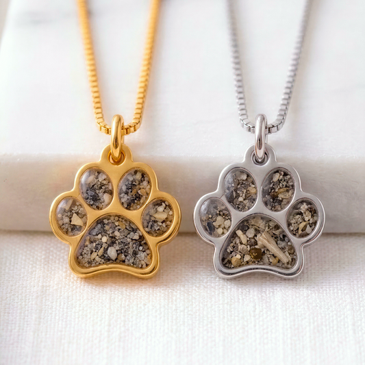 Paw Print Keepsake Necklace