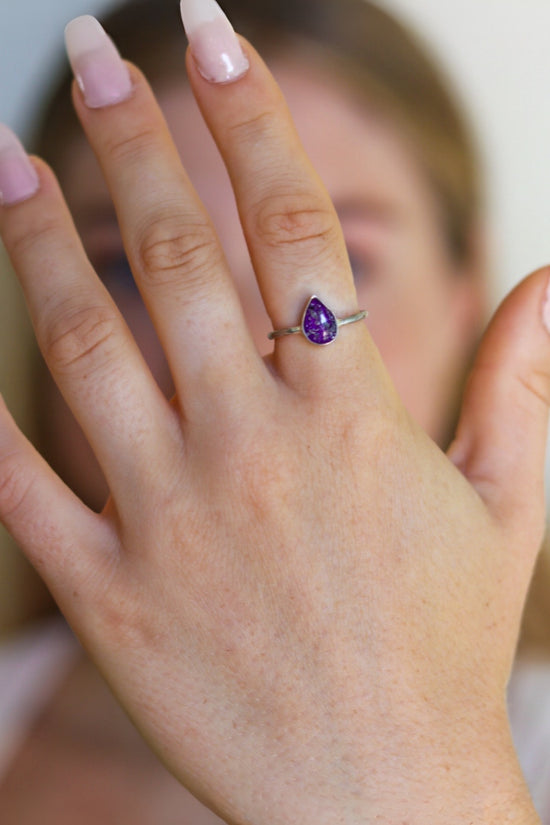Teardrop Keepsake Ring