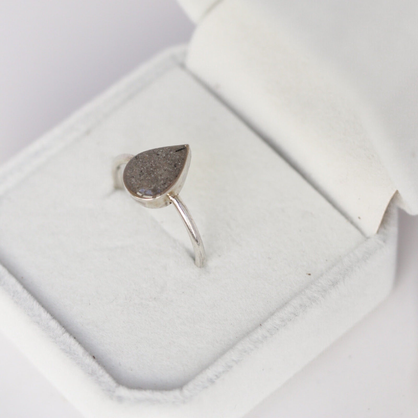 Teardrop Keepsake Ring