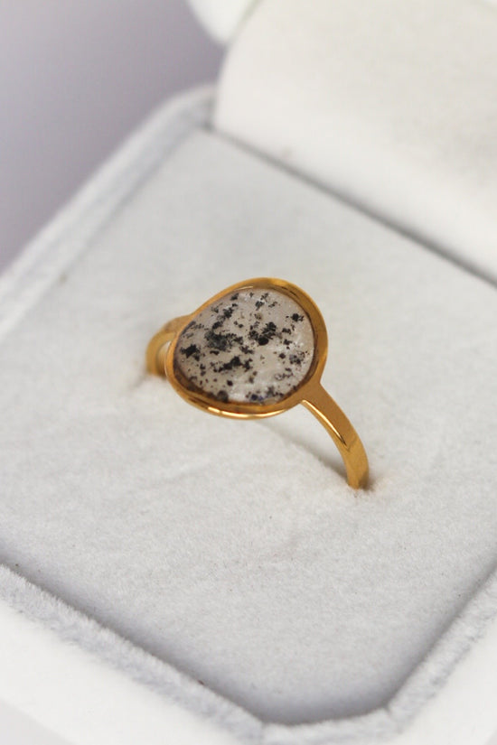 Oval Keepsake Adjustable Ring