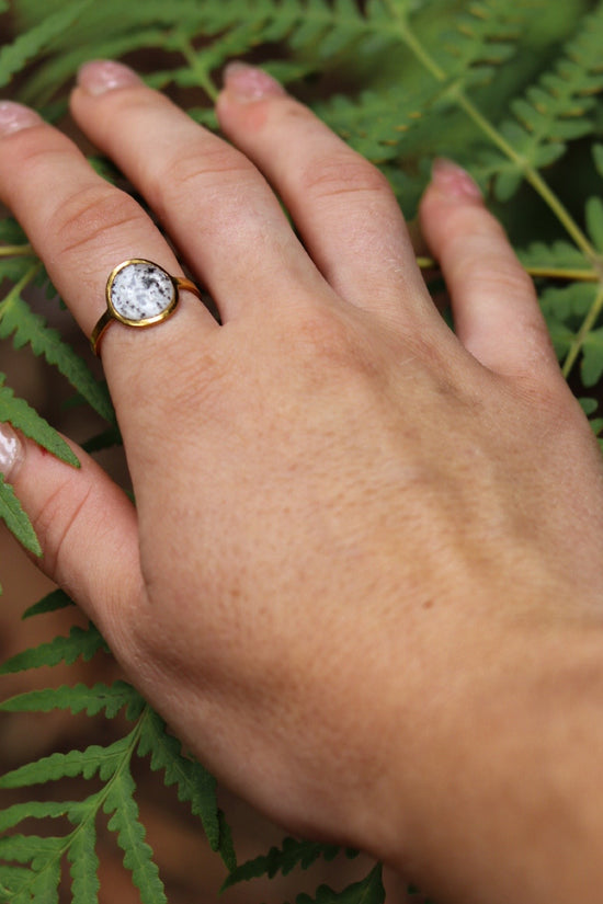 Oval Keepsake Adjustable Ring