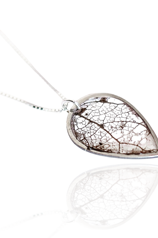 Skeleton Leaf Necklace