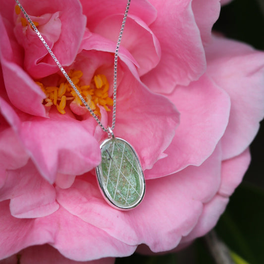 Oval Keepsake Necklace