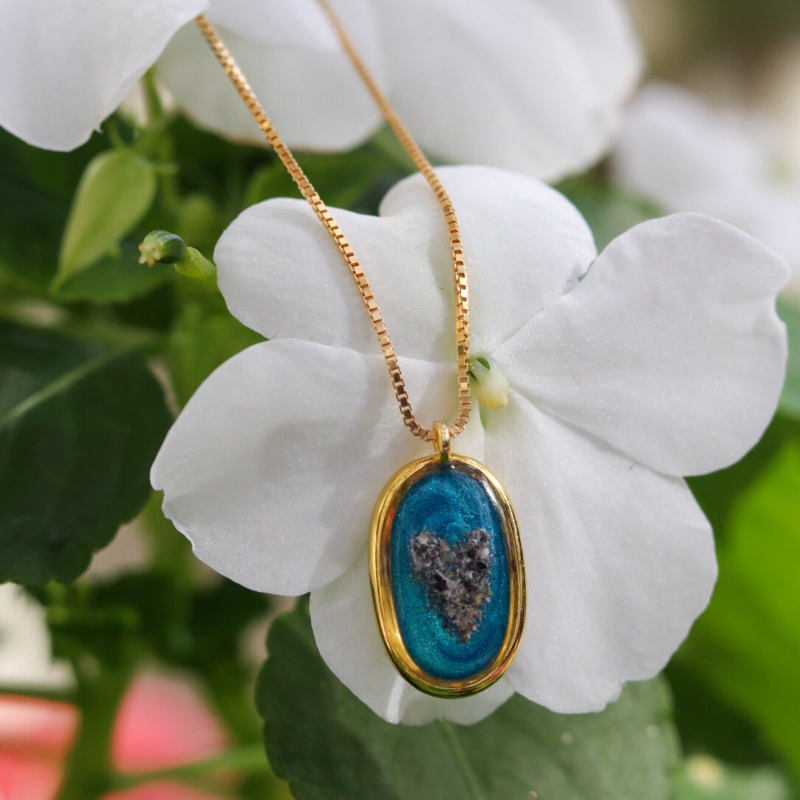 Oval Keepsake Necklace