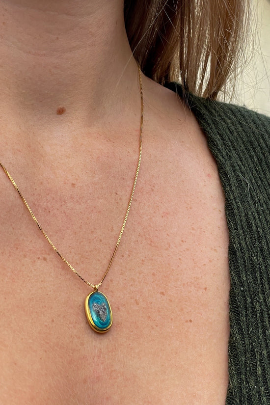 Oval Keepsake Necklace