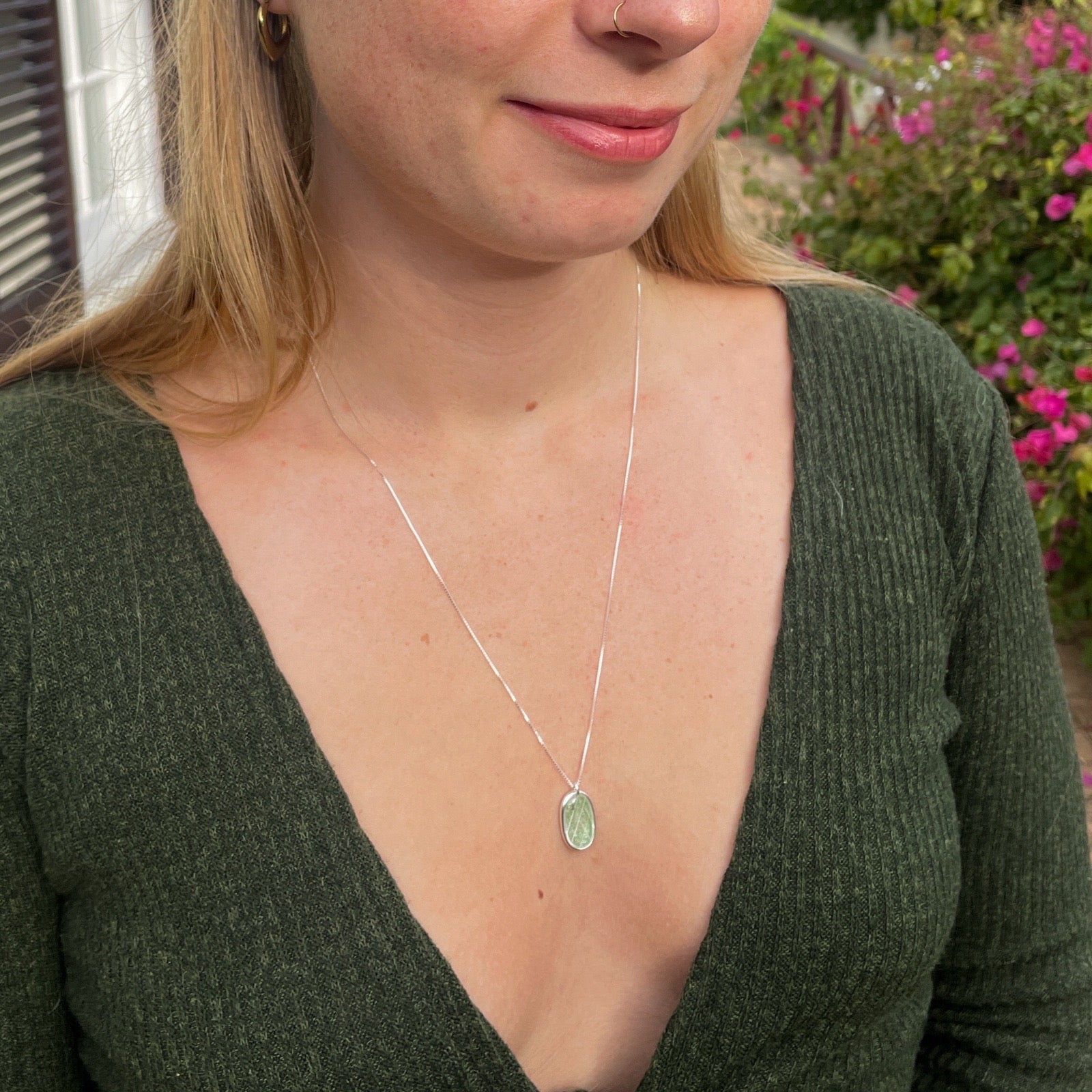 Oval Keepsake Necklace