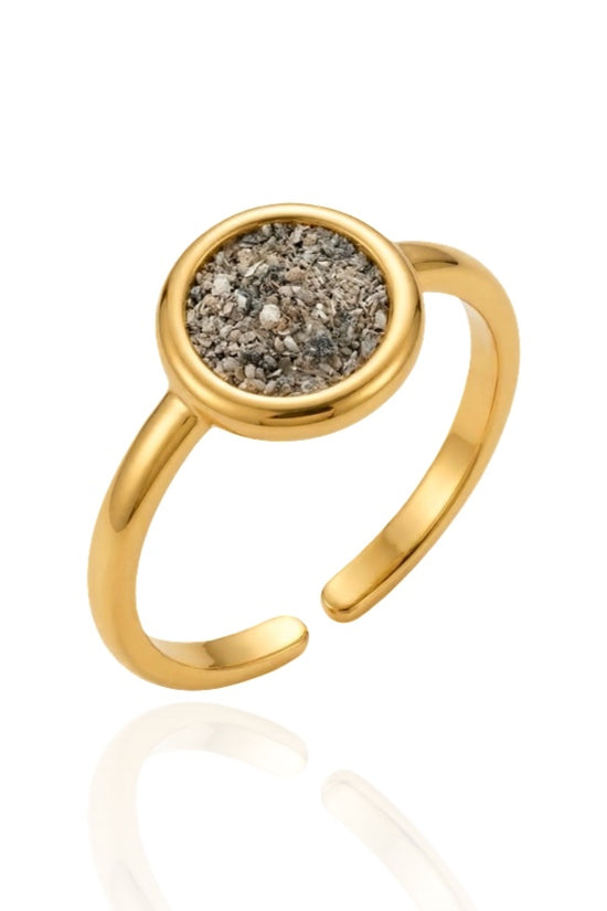 Circle Keepsake Adjustable Ring