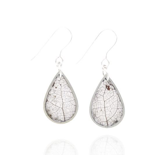 Skeleton Leaf Earrings