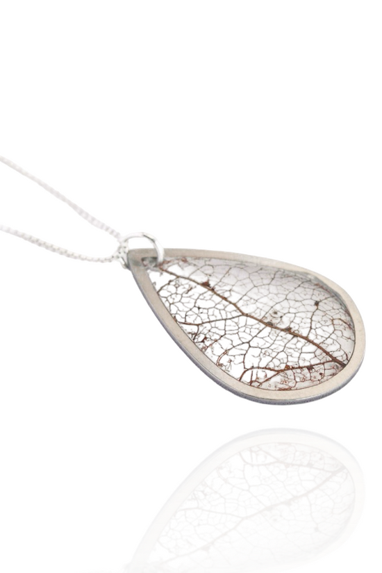 Skeleton Leaf Necklace