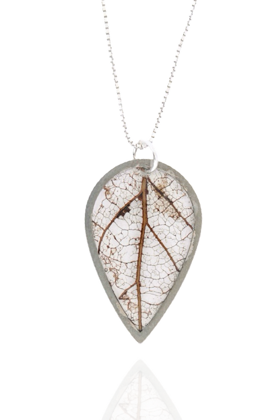 Skeleton Leaf Necklace