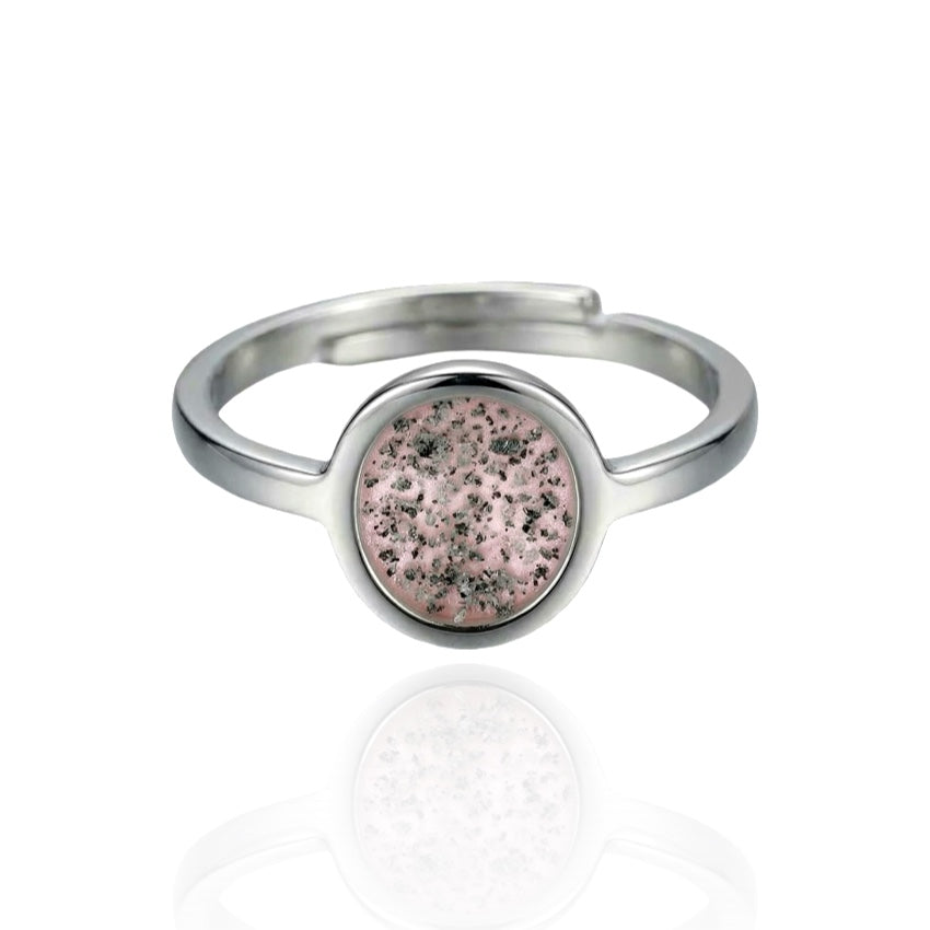 Oval Keepsake Adjustable Ring