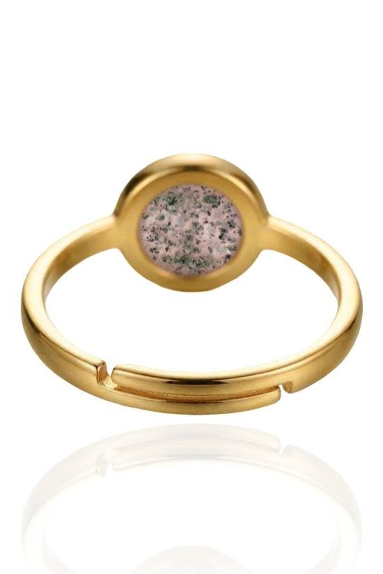 Oval Keepsake Adjustable Ring