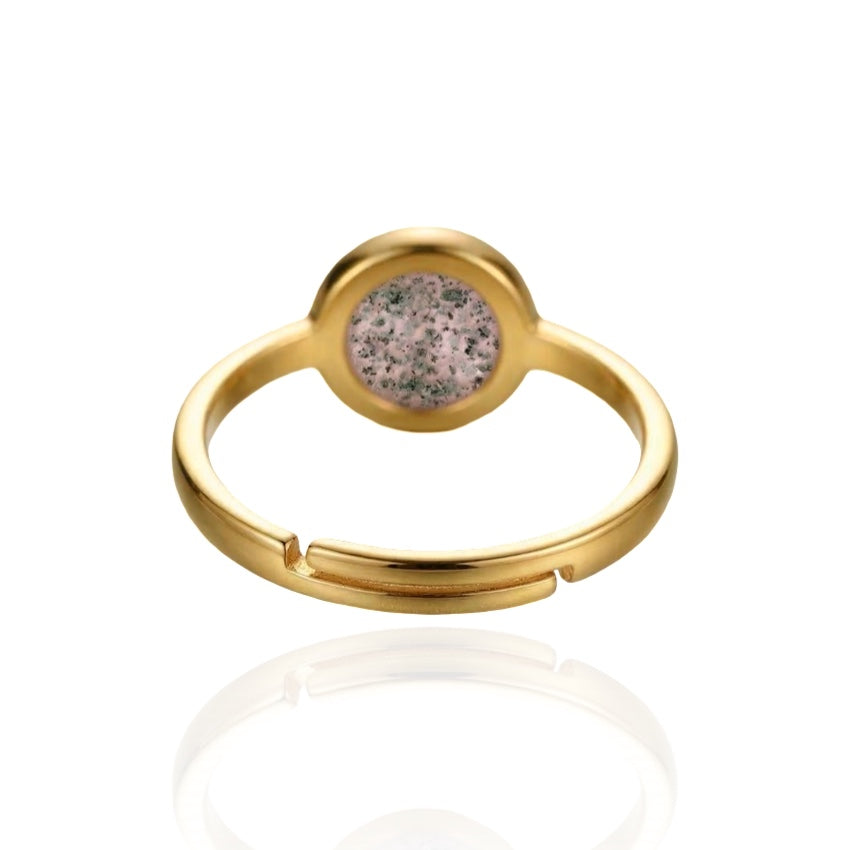 Oval Keepsake Adjustable Ring